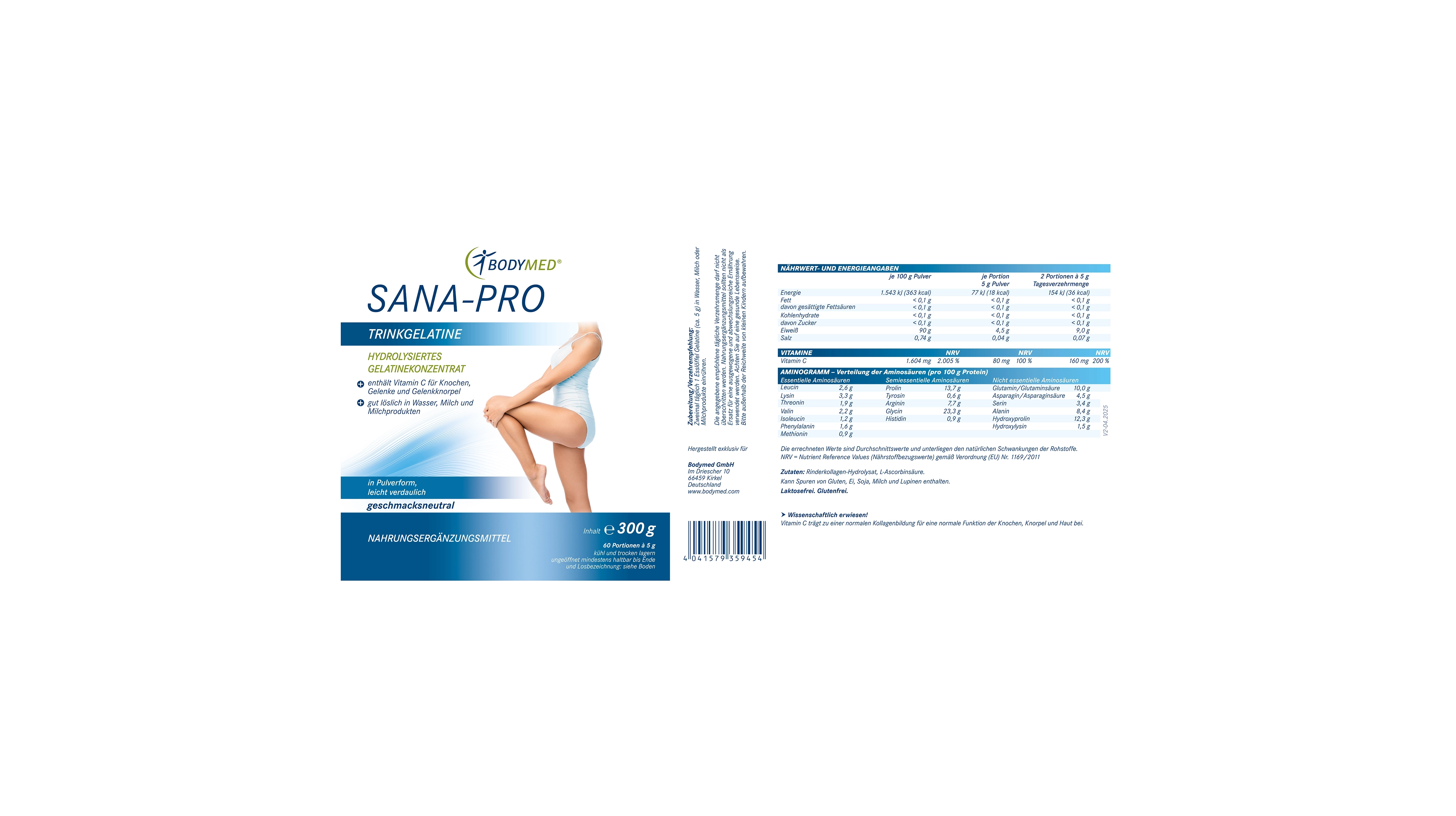 Sana-Pro Trinkgelatine