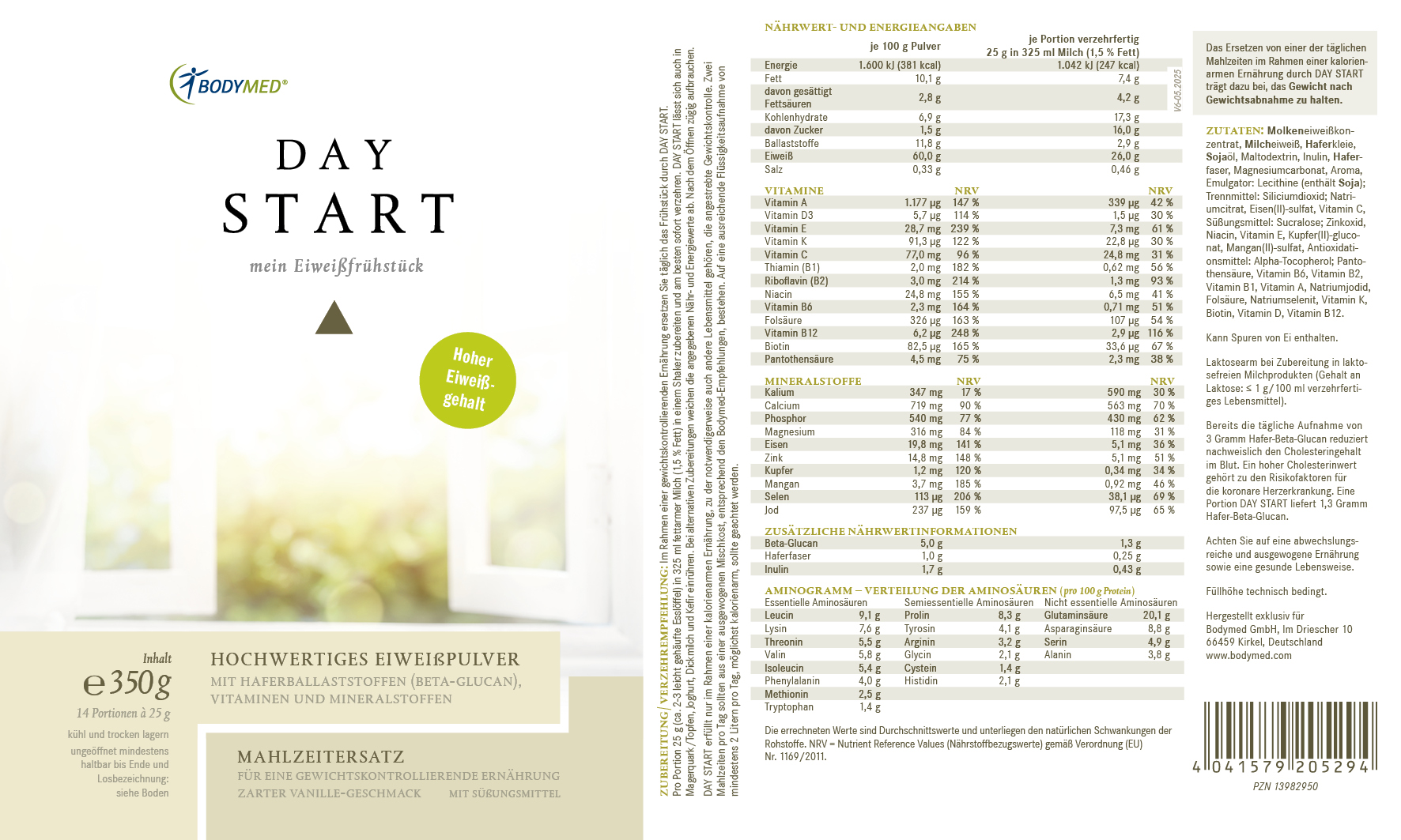 DAY START - mein Eiweißfrühstück